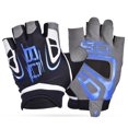thumbnail image 1 of BOODUN 1 par de guantes transpirables para bicicleta de medio dedo para deportes de interior, gimnasio, fitness (L), 1 of 8