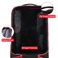 thumbnail image 4 of Simple Being Baby Car Seat Travel Bag, Gate Check, Infant Carriers Booster Cover Protector for Air Travel (Black with Wheels), 4 of 5