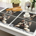 thumbnail image 2 of Napperon pour Chien, Tapis d'Alimentation pour Animal Résistant à la Chaleur et Antidérapant, Napperon Mignon à Motifs pour Protéger la Table à Manger, Usage Intérieur et Extérieur, 2 of 6