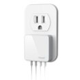 thumbnail image 1 of Nekmit - Cargador USB C, delgado y plano de 52 W de 4 puertos de pared rápido con dos 20 W de sumini, 1 of 6