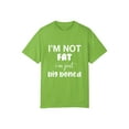 thumbnail image 3 of OdeJous Not Fat Overweight Just Big Boned Funny Thicc Thick PlusSize T-Shirt,Green X-Large, 3 of 5