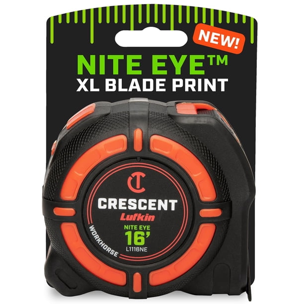 Cinta métrica Crescent Lufkin L1116NE 4,9 m Nite Eye