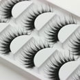thumbnail image 3 of JINCBY Clearance,5 Pairs Thick False Fake Eyelashes Eye Lashes Makeup Extension Gift for Women, 3 of 4
