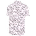 thumbnail image 3 of Men's Antigua White Utah Utes Independence Day Polo, 3 of 4