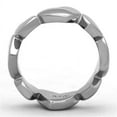 thumbnail image 3 of High polished (no plating) Stainless Steel Ring with No Stone for Women Minimalist Theme No Stone Stone Color Style TK1433 Size 7, 3 of 4