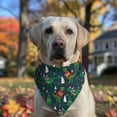 thumbnail image 2 of Dog Bandana 1 Pack,Green Christmas Dinosaur and Snowman Pattern Bandanas for Dogs,Cat Bandana,Small/ Large Dog Bandana 2 Size,Dog Bandanas Girl Boy, 2 of 6