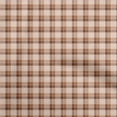 thumbnail image 1 of oneOone Cotton Poplin Twill Peach Fabric Check Dress Material Fabric Print Fabric By The Yard 56 Inch Wide, 1 of 4