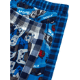 thumbnail image 3 of Quad Seven Boys Pajama Pants 4 Pack Open Bottom Pajamas - Cozy Plaid Sleepwear for Boys (5-18), 3 of 7