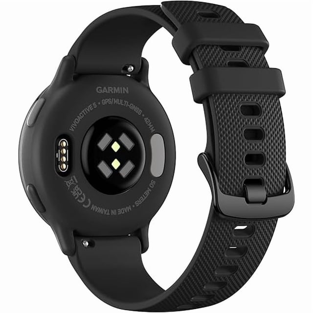 Chenchen Compatible with Garmin Vivoactive 3 Strap - 20mm Strap for Vivoactive 5 - Venu 2 Plus Venu Sq Venu - Forerunner 245 645 55, Sport Soft Silicone Replacement Bands for Garmin Vivomove HR
