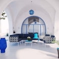 thumbnail image 2 of Harmony 8 Piece Outdoor Patio Aluminum Sectional Sofa Set-EEI-2619, 2 of 2