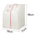 thumbnail image 2 of Mefine 2L Protable Sauna,Household Sauna Sweat Steamer Collapsible SPA Sauna Tent for Relaxation,Steam Generator&Chair Included, 2 of 8