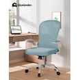thumbnail image 3 of Silla de Oficina Bluelander, Silla Ergonómica, Altura Ajustable Reclinable 90°, Soporte Lumbar, Descansabrazos, Azul, 3 of 4