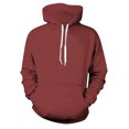 thumbnail image 4 of Men's Solid Color Plush Warm Coat Fleece Sweater Casual Coat Pocket Sweater Autumn Winter Coat3XL, 4 of 5