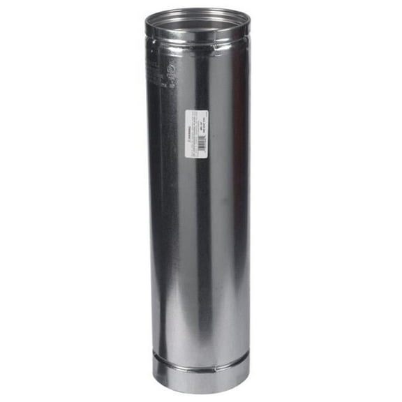 Selkirk 186024 Round Gas Vent Pipe 6 in. x 2 ft.