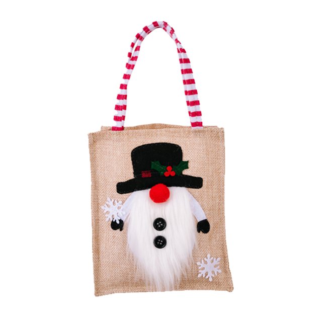 Weihnachtstaschen Schöne Weihnachts-Einkaufstasche, wiederverwendbare Einkaufstasche, Weihnachtsgeschenk, Leinwand-Taschen, Geschenk für Kinder Zhivalor CWY-0745