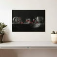 thumbnail image 2 of Elephant Stock Wine Barrels Pop Wall Art - Horizontal Canvas Wall Art - Dining Room Wall Decor - Food And Drink Canvas - Gray And Black Decor - 12" x 8", 2 of 8