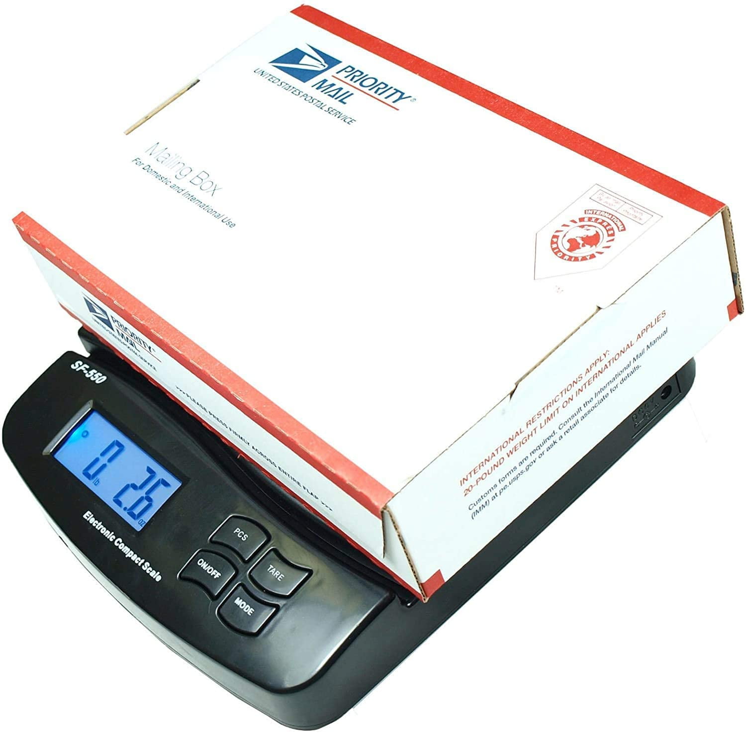 The Postmaster Letter Scale Desktop 2.5 Ounces With Weight 