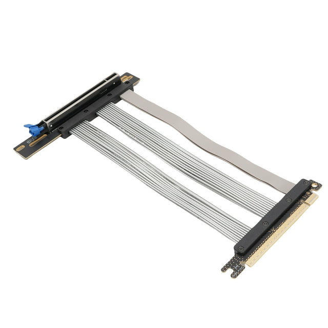 Cable PCIe 5.0 Riser, Gen 5 GPU GPU Cable De Extensión Cable PCIe 16x 128GB/s Compatible Con PCIe 4.0 WRX80/90E, RTX4090/5090/RX8900/RX7900XTX, Etc.