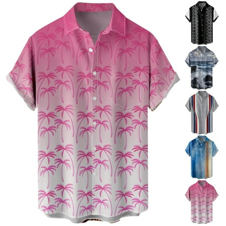 

Mens Crewneck Shirts Stylish Retro Costume Plus Size Men