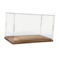 thumbnail image 2 of Vitrina de acrílico transparente para exhibición de modelos de coches coleccionables 19.5x11x11.5cm, 2 of 9