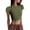 Green, variant on Crop Top Shirt Basic For Women Plus Size Spring Clothes Flowy Sleeve Tops For Women Boho Womens Tops Summer Shirts Spring Tops Linen Shirts Basic Tees Tshirts Shirts For Women V Neck T Shirts