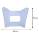 thumbnail image 5 of Alfombrilla protectora para ventilación de escape trasera que evita el polvo y las pisadas. Alfombrilla protectora para asiento trasero de coche. Azul, 5 of 5