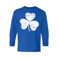 thumbnail image 1 of Awkward Styles Patricks Day Youth Long Sleeve T-shirt Irish Leaf Crewneck Tee for Kids Proud Irish, 1 of 4