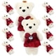 thumbnail image 3 of 10 piezas de osos de peluche para coche de boda, ramo de San Valentín, muñeco de oso., 3 of 8