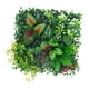 thumbnail image 4 of Panel de césped artificial para pared, 25 x 25 cm, hojas verdes de polipropileno, decoración de pared Estilo F, 4 of 9