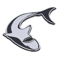 thumbnail image 4 of Car Body Sticker, 3.8x3.1in Universal Car Decoration Durable ABS  For Auto, 4 of 8