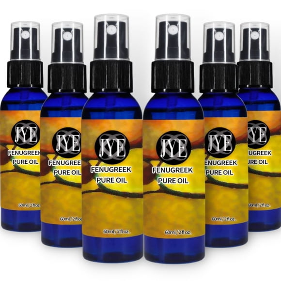6 Aceites de Fenogreco Puro y Natural JYE Natural 60 ml