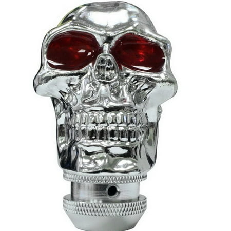 - Universal Car Shift Knob, Cool Weighted Auto Manual Gear Shift Knob Skull