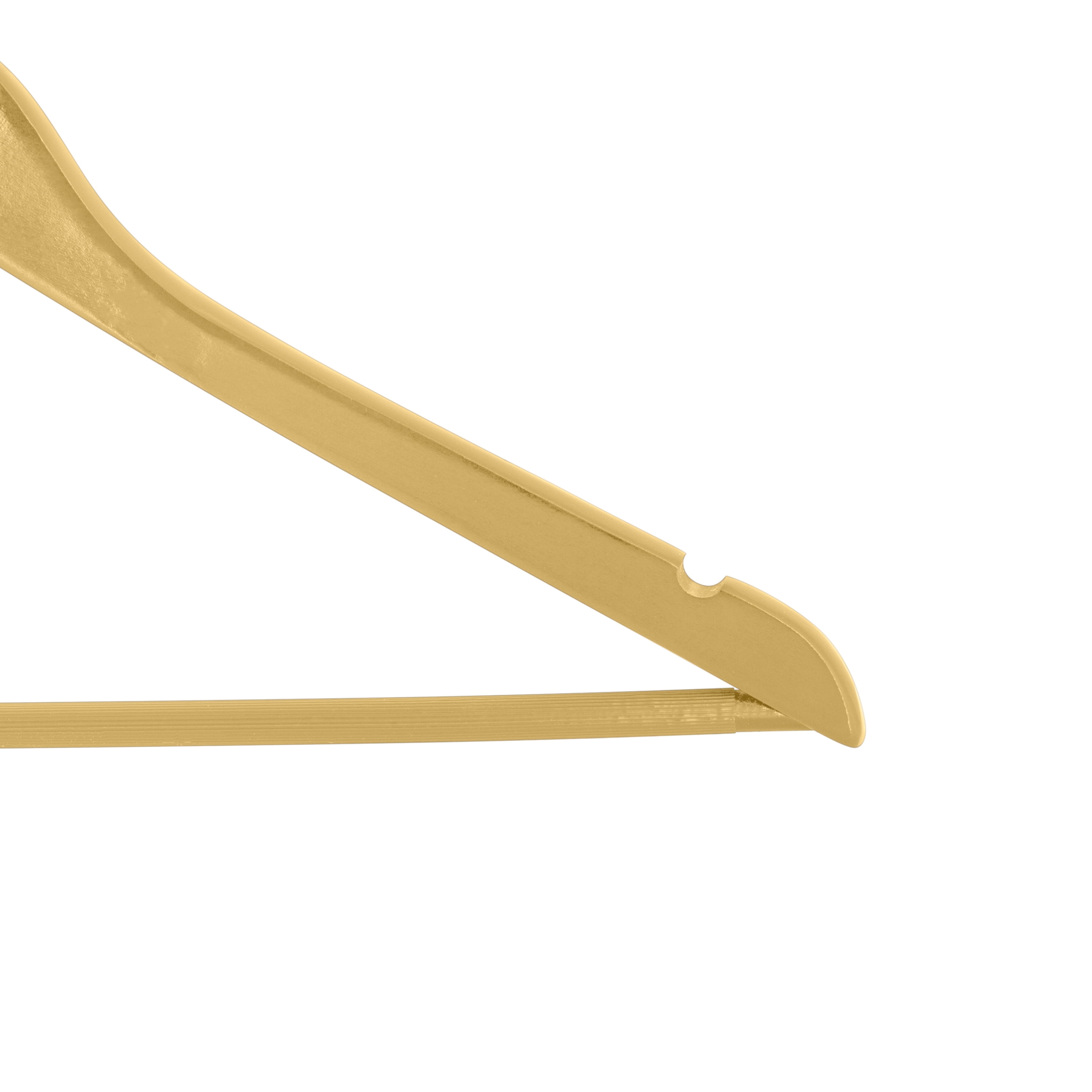 Simplify 3-Pack Roller Natural Wood Hangers