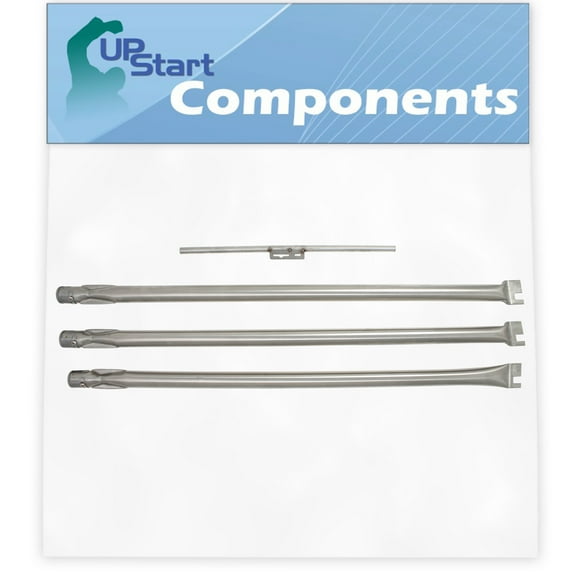 BBQ Grill Burner Tube Set Replacement for Weber Genesis Silver B, 7508, Spirit 700, 3611, Spirit E 310 2007, 3033611, 164667, 8166035, Spirit E 320 2007, 900 - bbq Stainless Steel Tube Kit 28 1/8"