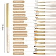 thumbnail image 6 of dianhelloya Nail Art Supplies Nail Art Pen Flexible Nib Non-shedding Nylon Wool Soft Bristles DIY with Lid UV Gel Painting Drawing Smudge Brush Nail Supplies, 6 of 8