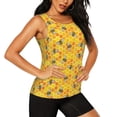 thumbnail image 2 of Easygdp Nid d'Abeille pour Femmes Débardeur de Sport, Haut de Course, Chemise de Randonnée, Séchage Rapide pour Course, Yoga, Randonnée-TG, 2 of 7