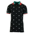 thumbnail image 2 of Men's Short Sleeve Printed Pique Polo Shirts, 2 of 15