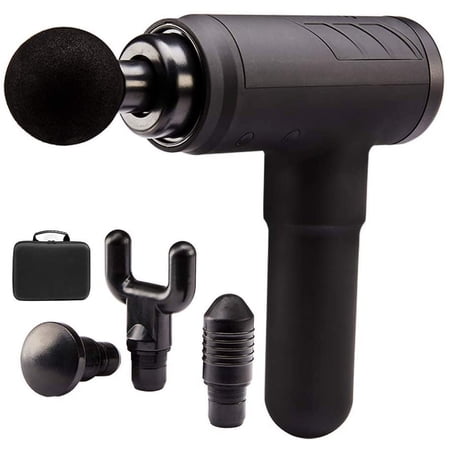 HoMedics? Therapist Select? Percussion Massager, Professional Deep Tissue Massage Gun, Handheld Personal and Rechargeable for Sports Athletes, Cordless and Quiet for Back, Shoulder and Full Body