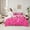 Deep Pink, variant on Feelyou Pink Cheetah Print Twin Bedding Sets 7pcs, Glitter Polkadots Women Comforter Set