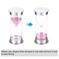 thumbnail image 4 of Unique Bargains Minuterie de Sable 40 Minutes, Horloge Sable, Compte à Rebours Verre de Sable, Sables Roses, 4 of 5