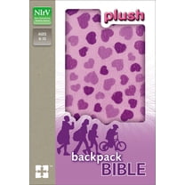 NIrV, Plush Backpack Bible, Hardcover, Purple (Hardcover) by Zondervan Publishing