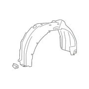 Genuine OE Toyota Side Shield - 53293-07061