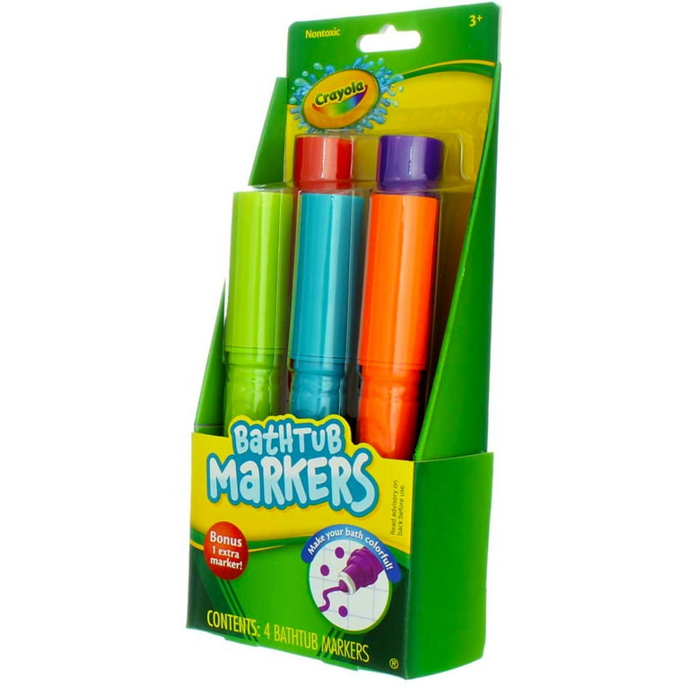 Crayola Bathtub Markers (Pack of 2), Size: 5