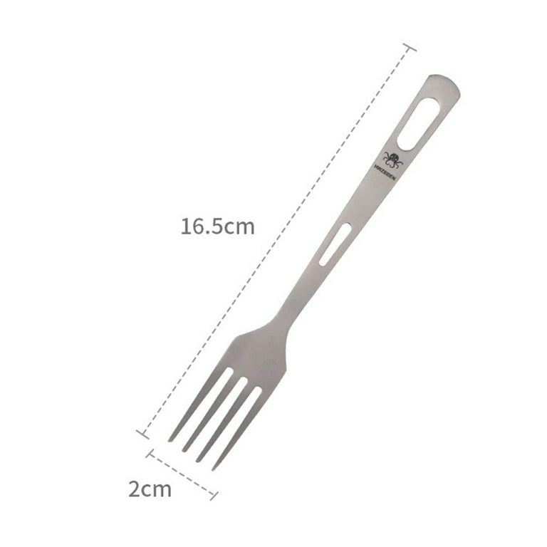 Pure Titanium Spoon Fork K nife Outdoor Cutlery Camping Picnic Travel Cutlery