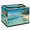 Multicolor 2, variant on CURLYOOT Nautical Beachy Storage Bin with Zipper Lid, Foldable Clothes Organizer Lidded Storage Baskets, Rectangular Box Closet Shelf Organizer for Living Room Bedroom Home