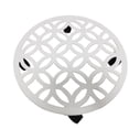 thumbnail image 1 of Soporte para plantas con ruedas Living Accents, hierro fundido blanco, 3 cm de alto, 1 of 1
