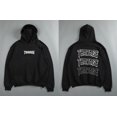 thumbnail image 1 of Sudadera con capucha de algodón para hombre, suéter informal con estampado gráfico, ropa deportiva de gran tamaño, color negro liso, para gimnasio, S-6XL xuanjing unisex, 1 of 2