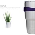 thumbnail image 3 of Poignée de Gobelet pour YETI 30oz Rambler Cup, Support de Tasse de Voyage Antidérapant pour YETI Rambler, Ozark Trail, Rtic, Beast, simple modern et Plus Gobelets - Sans BPA (Violet), 3 of 8