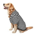 thumbnail image 3 of Dog Hoodie Pet Clothes Chess Checkerboard Sweater Sweatshirts Pullover Coat for Large Medium Dogs X-Large, 3 of 7