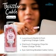 thumbnail image 4 of Liquipel Powertek Twizzler Apple Lightning Cable, 4 of 11